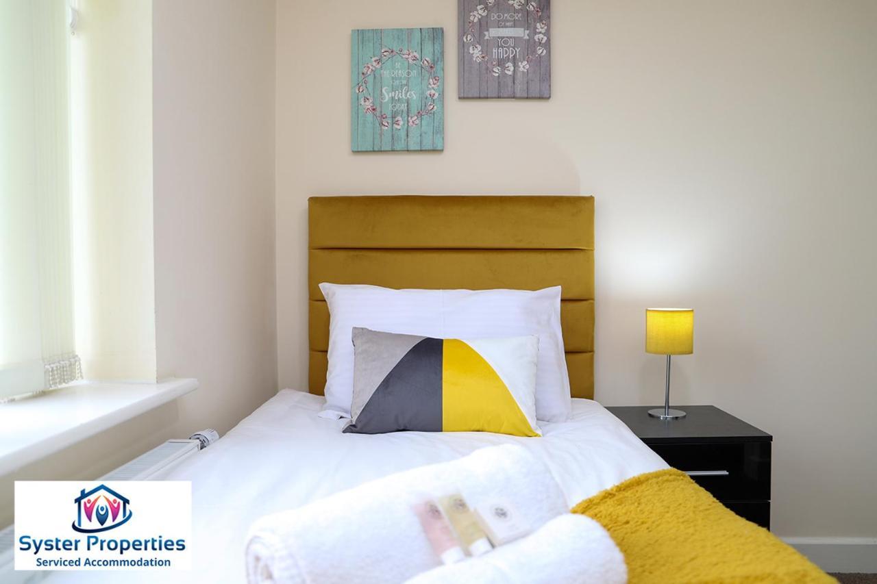 Syster Properties Serviced Accommodation Leicester 5 Bedroom House Glen View Eksteriør bilde