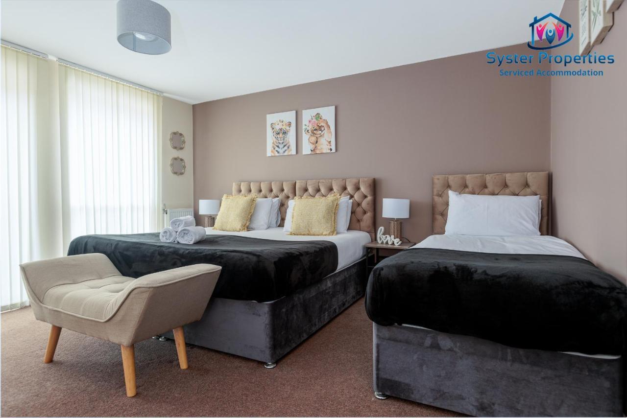 Syster Properties Serviced Accommodation Leicester 5 Bedroom House Glen View Eksteriør bilde
