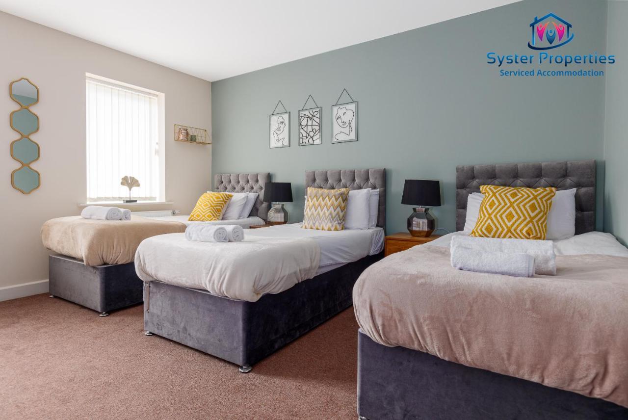 Syster Properties Serviced Accommodation Leicester 5 Bedroom House Glen View Eksteriør bilde