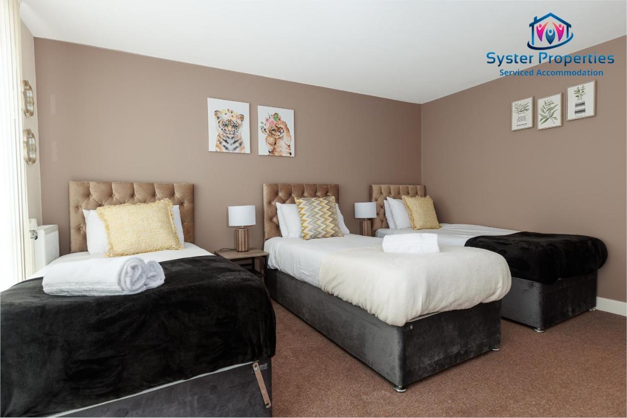 Syster Properties Serviced Accommodation Leicester 5 Bedroom House Glen View Eksteriør bilde