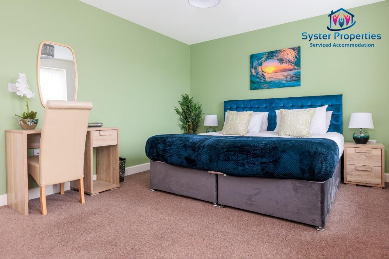 Syster Properties Serviced Accommodation Leicester 5 Bedroom House Glen View Eksteriør bilde