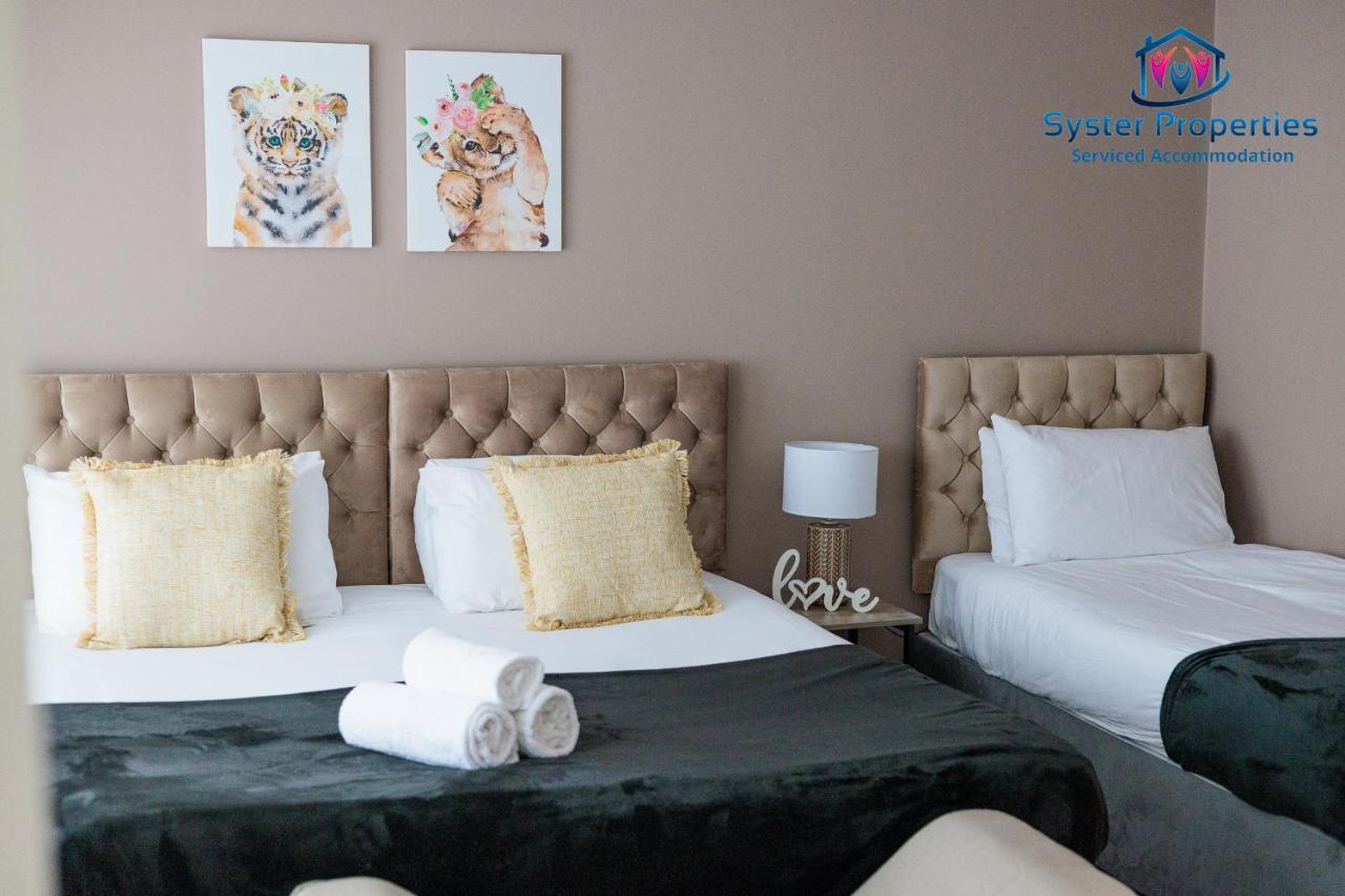 Syster Properties Serviced Accommodation Leicester 5 Bedroom House Glen View Eksteriør bilde
