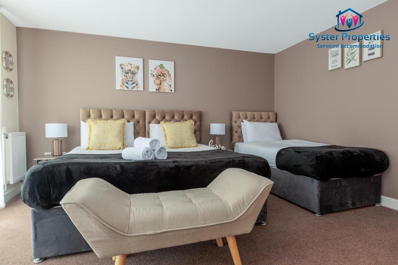 Syster Properties Serviced Accommodation Leicester 5 Bedroom House Glen View Eksteriør bilde