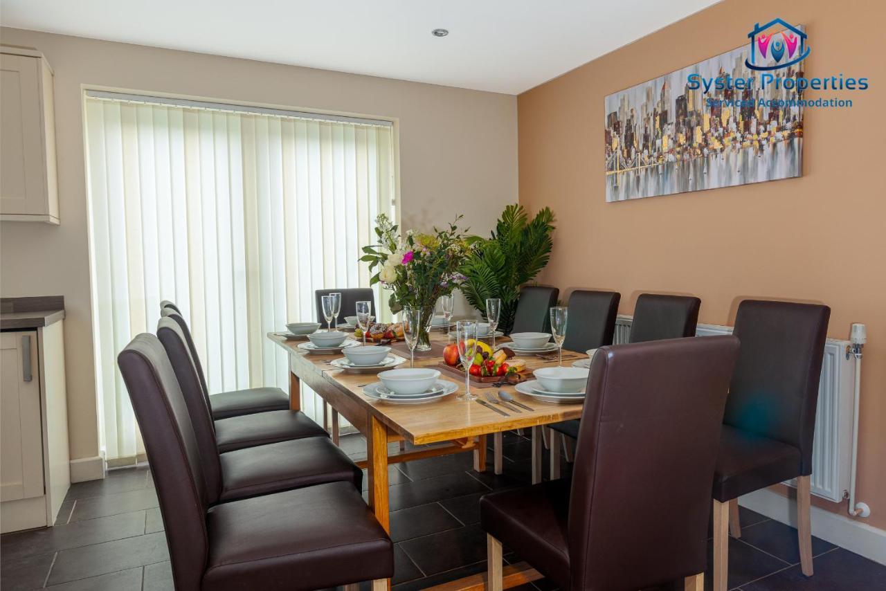 Syster Properties Serviced Accommodation Leicester 5 Bedroom House Glen View Eksteriør bilde