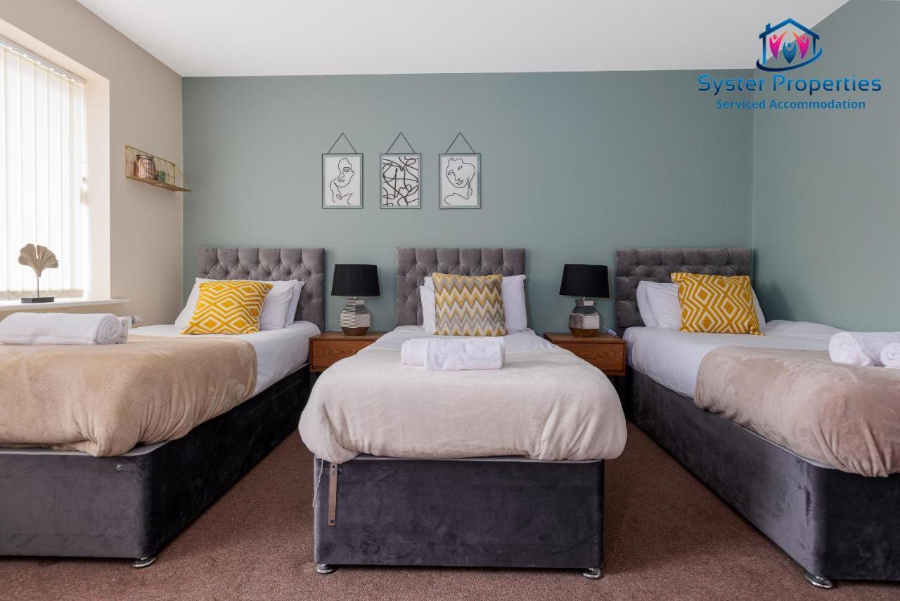 Syster Properties Serviced Accommodation Leicester 5 Bedroom House Glen View Eksteriør bilde